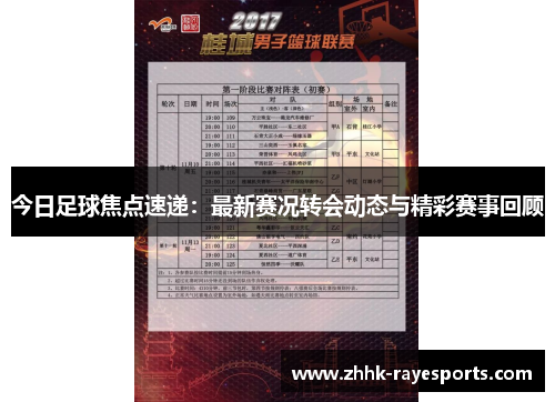 今日足球焦点速递：最新赛况转会动态与精彩赛事回顾